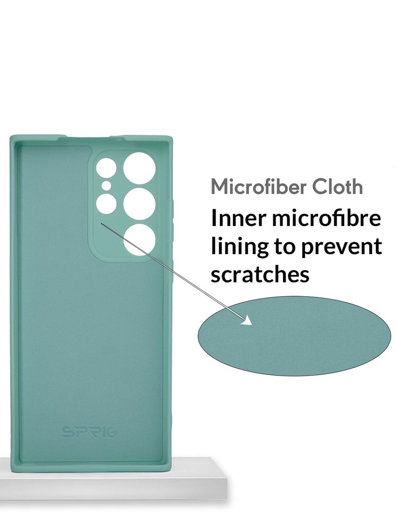 SPRIG Samsung Galaxy S23 Ultra 5G TPU Matte Back Cover